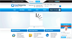 Desktop Screenshot of drupaloutsourcing.com